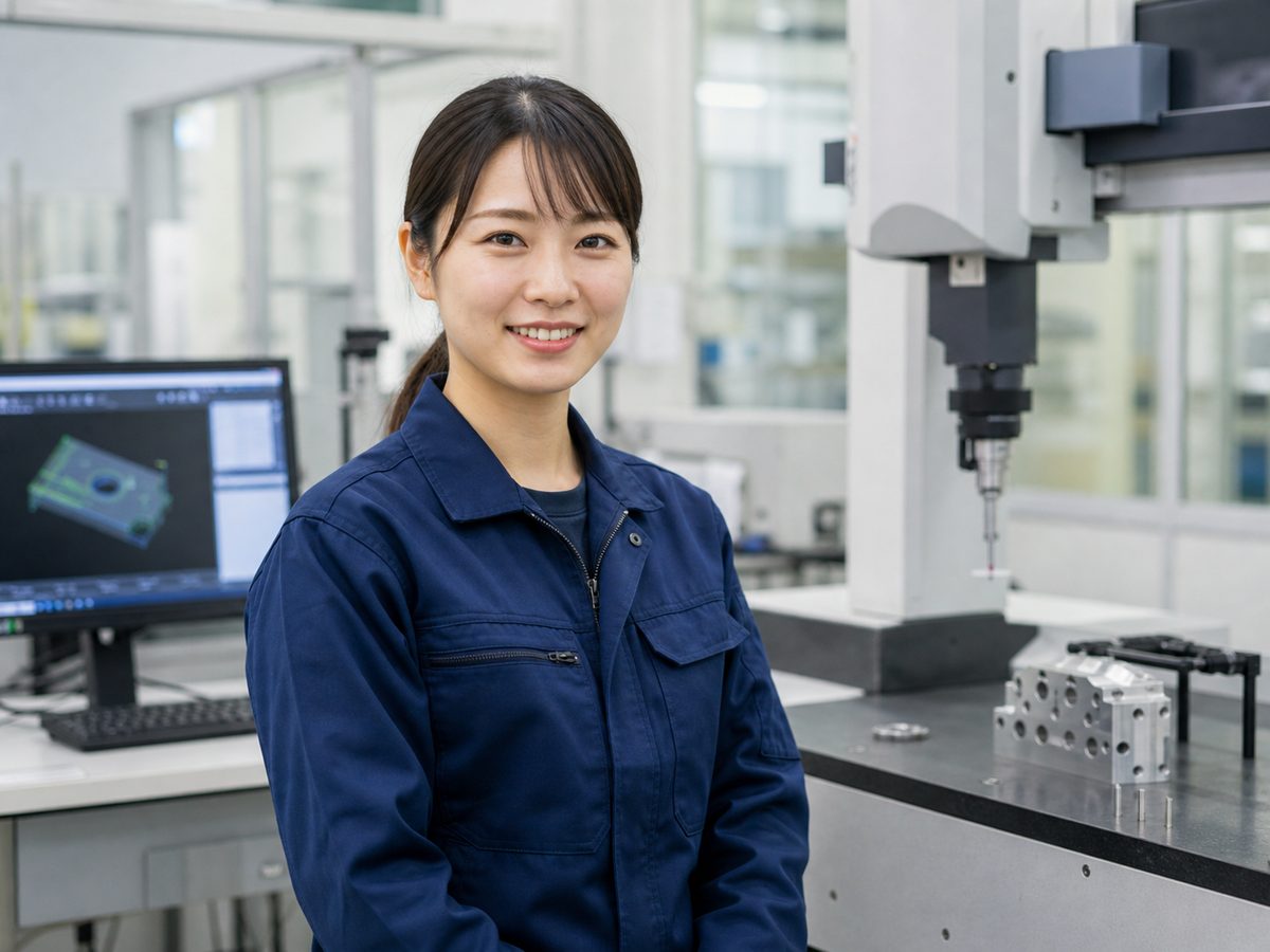 品質管理の20代社員